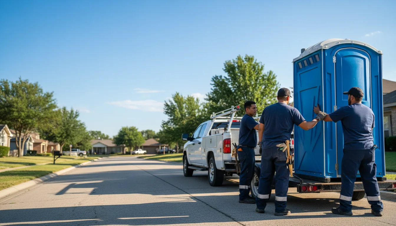 Portable Toilet Rental in Hurst, TX near me